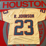 R. JOHNSON 23 OILERS JERSEY!!!