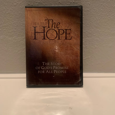 THE HOPE “STORY OF GODS PROMISE” DVD “USED”