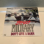 STREET MILITARY “DON’T GIVE A DAMN CD INSERTS”