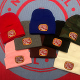 STREETMILITARYBRAND BLUE BEANIES