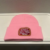 STREETMILITARYBRAND PINK BEANIES