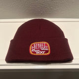 STREETMILITARYBRAND MAROON BEANIES