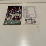 HOUSTON OILERS 1992 SCHEDULE POCKET CARD!!!