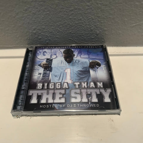 G. WIZ “BIGGA THAN THE SITY” CD