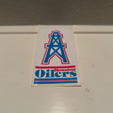 HOUSTON OILERS VINTAGE STICKERS!!!