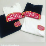 STREETMILITARYBRAND BIG LOGO  T SHIRTS