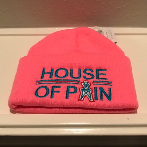 HOUSE OF PAIN PINK BEANIES