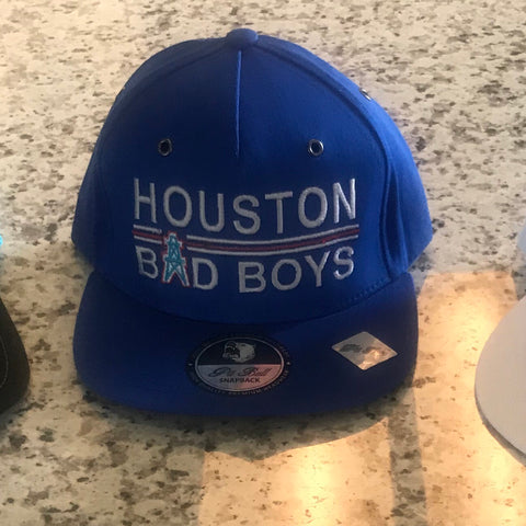 HOUSTON BAD BOYS BLUE SNAPBACK CAPS